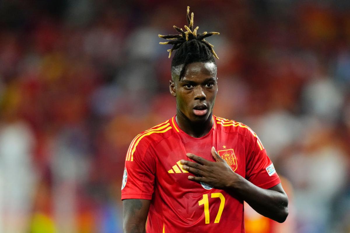 Nico Williams, gran protagonista del partido ante Italia