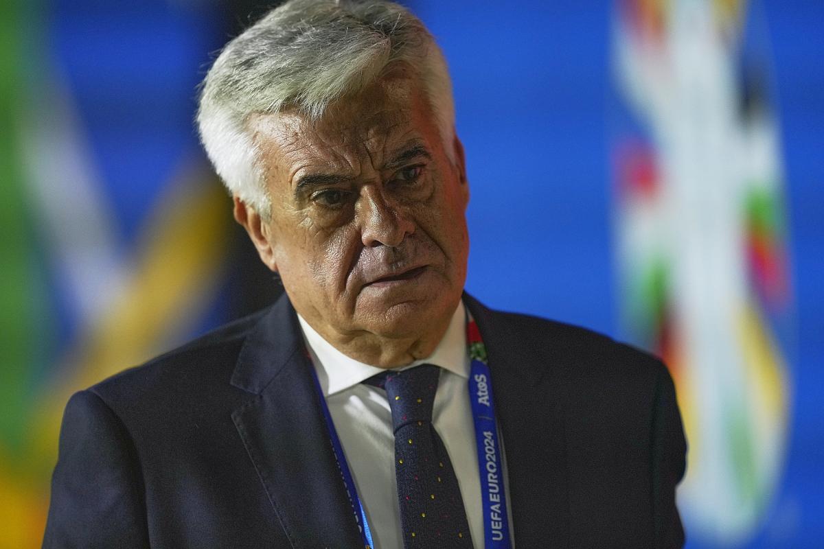 El presidente de la RFEF, Pedro Rocha.