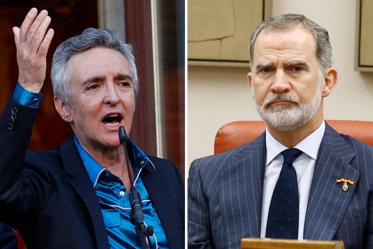 Fotomontaje de Ramoncín y Felipe VI