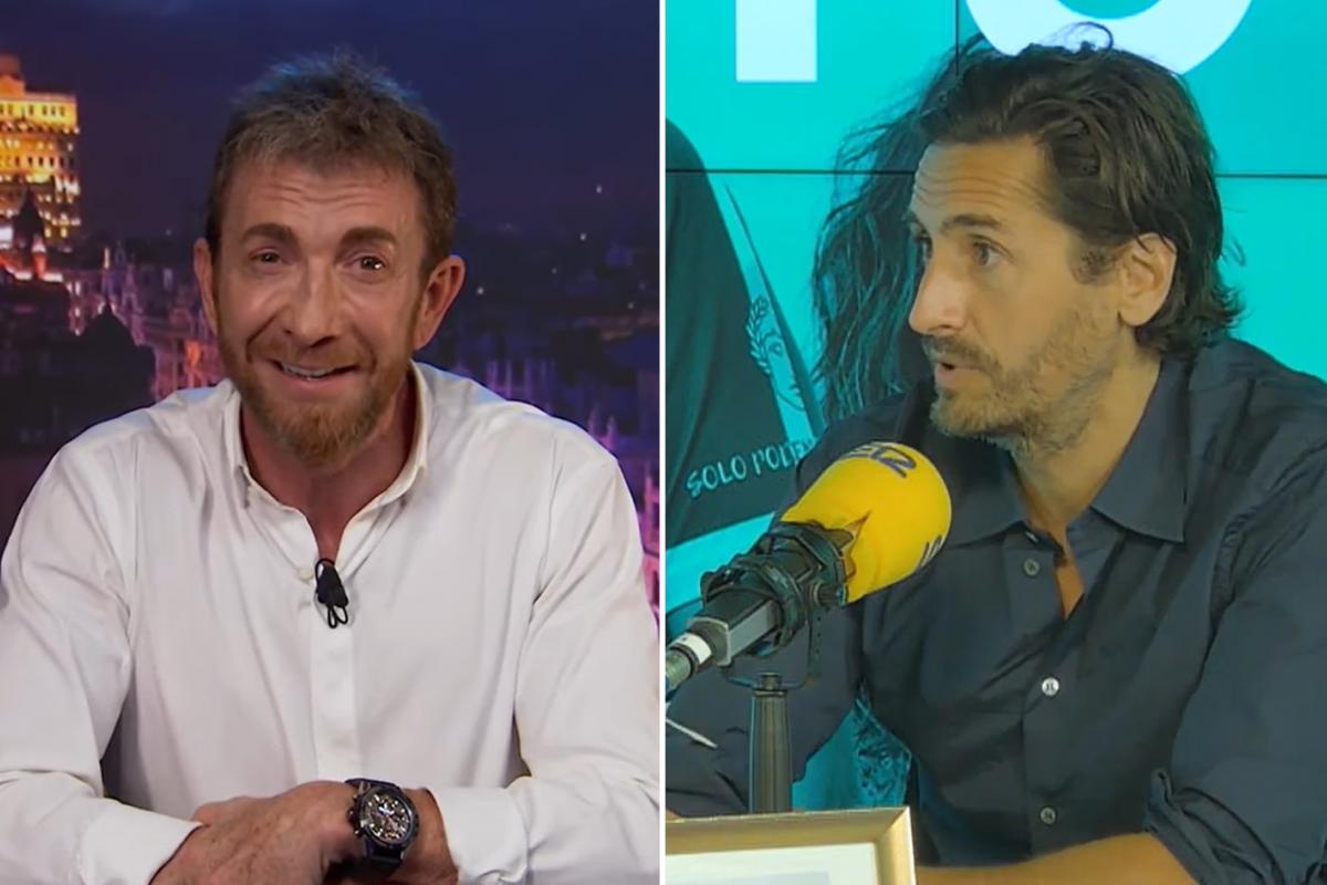 Fotomontaje de Pablo Motos y Juan Diego Botto.