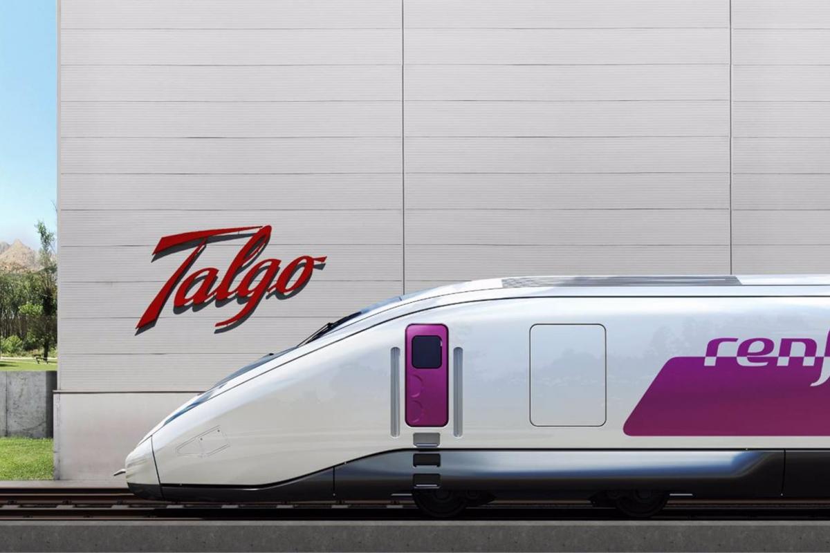 Un tren AVE de la serie 106 (Avril), en una imagen de archivo