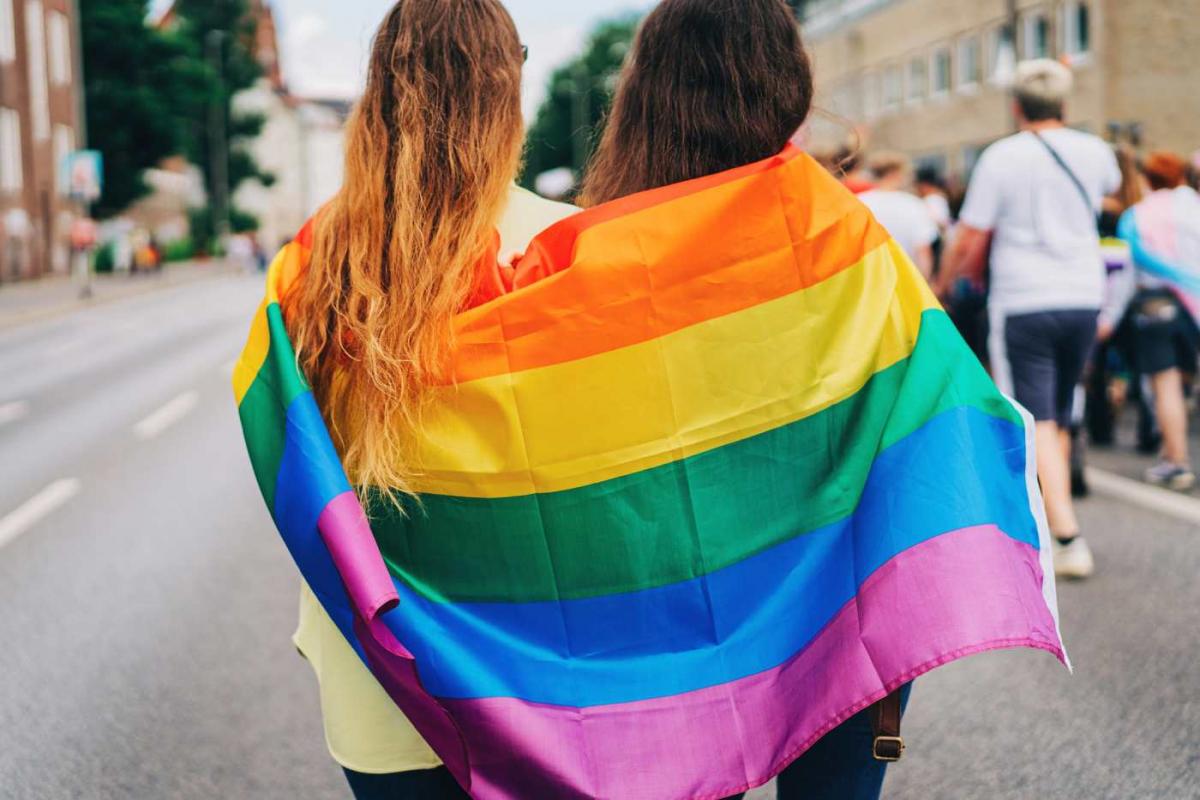 Bandera del orgullo gay