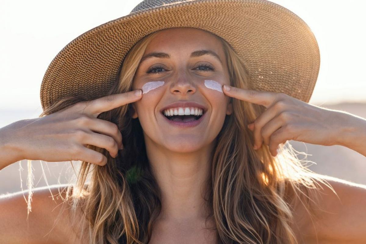 Para aplicar el protector solar facial no se debe escatimar en cantidad