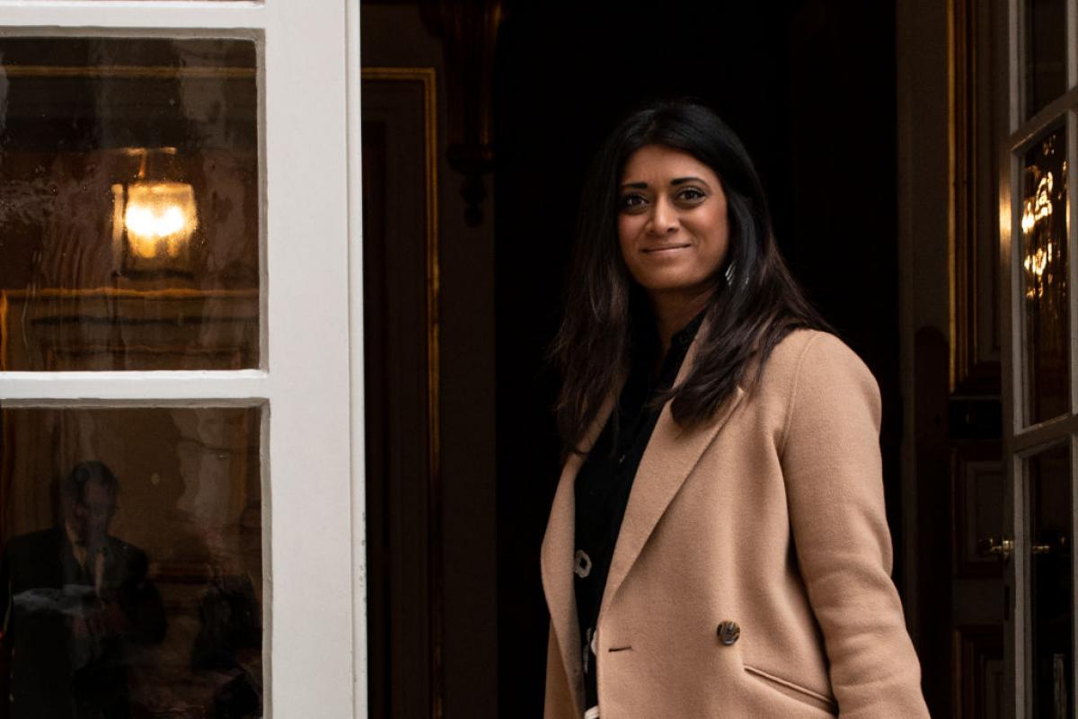 La portavoz del Gobierno francés, Prisca Theveno, en una imagen de archivo.a