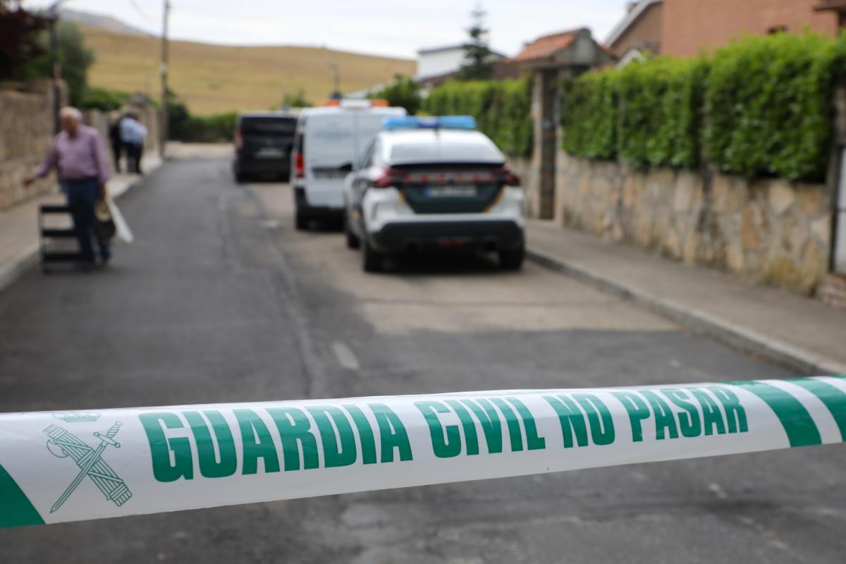 Foto de archivo de una zona cortada por la Guardia Civil.