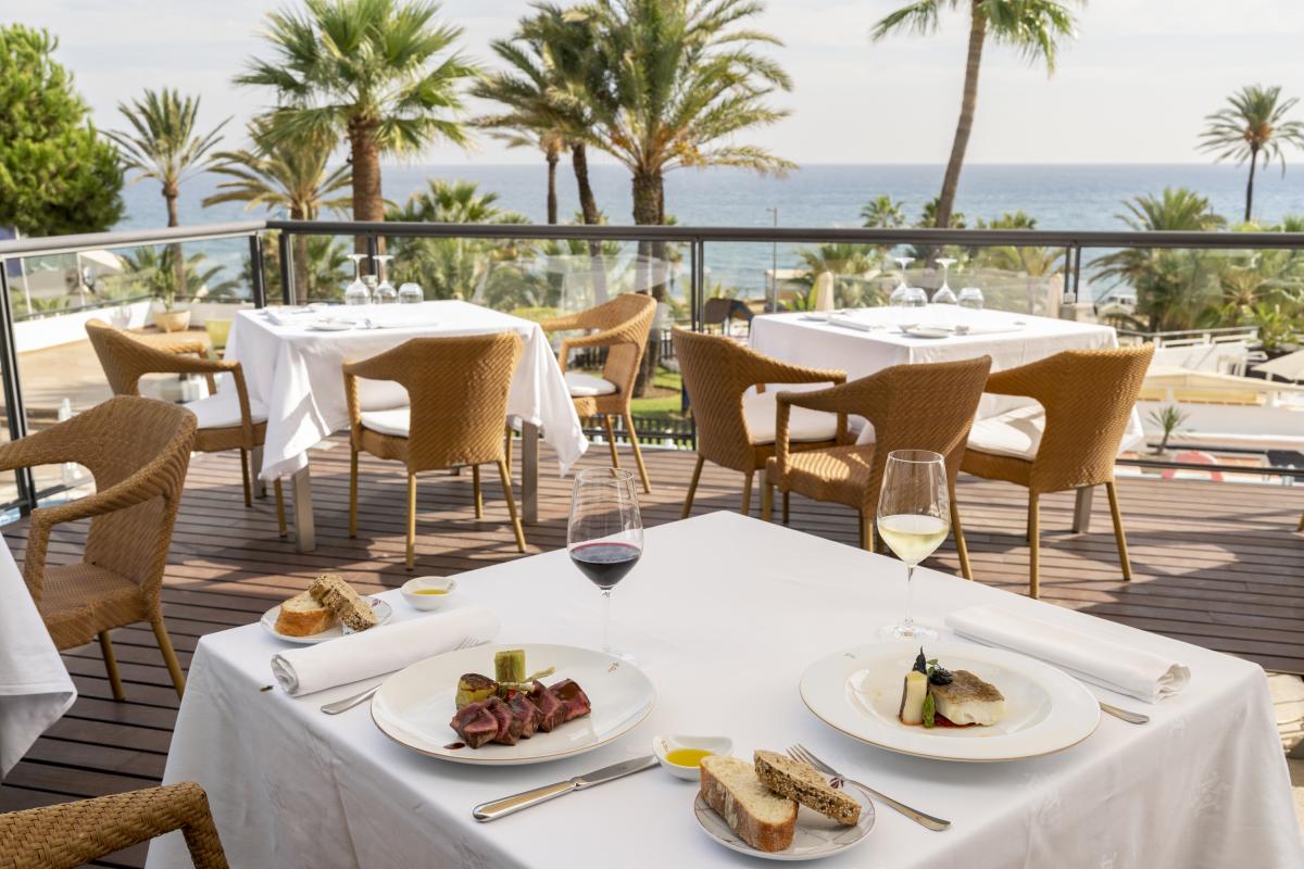 La gastronomia del Parador de Mojácar es en esencia marinera.