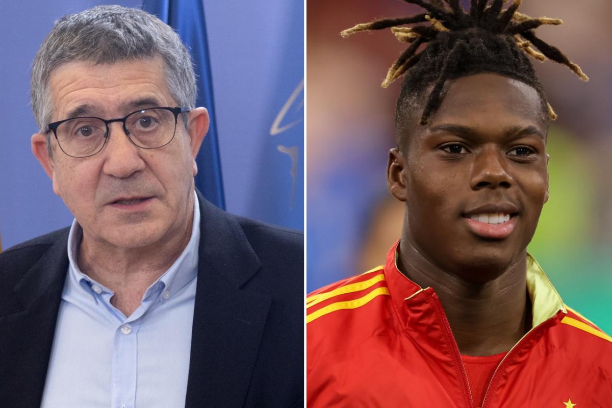 Patxi López y Nico Williams