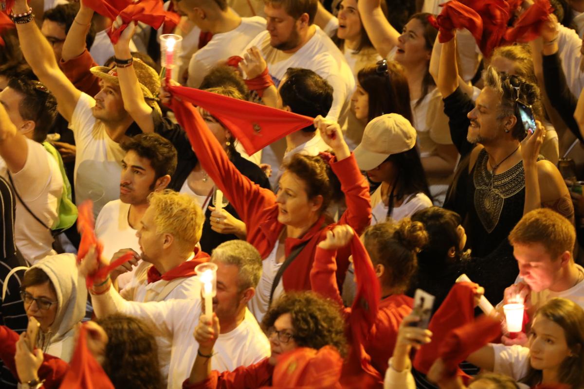Fin de San Fermín en una edición pasada.