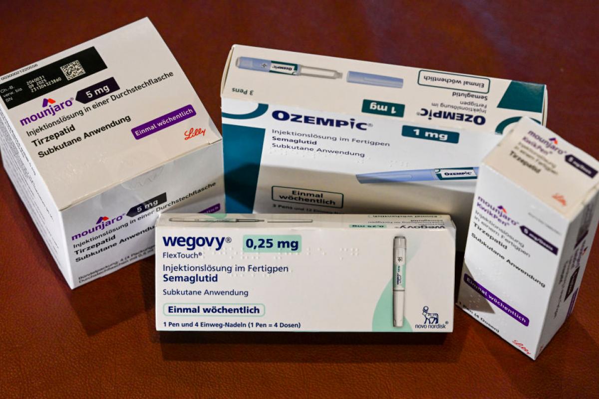 Algunos de los fármacos adelgazantes que se venden en las farmacias.