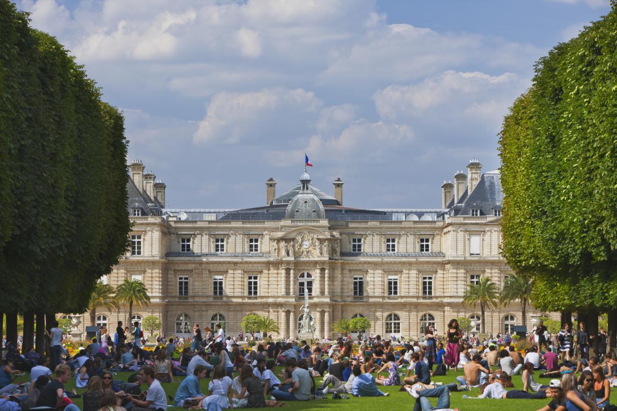 Los Jardines de Luxemburgo, punto de encuentro de los parisinos.
