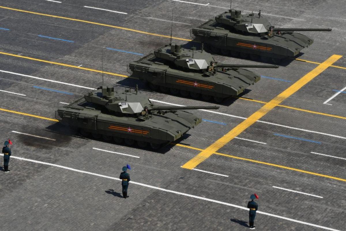 Los tanques rusos T-14 Armata