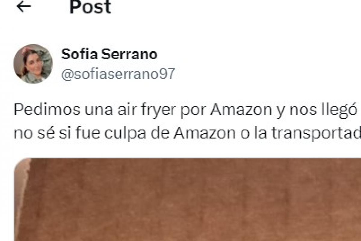 El tuit publicado por @sofiaserrano97