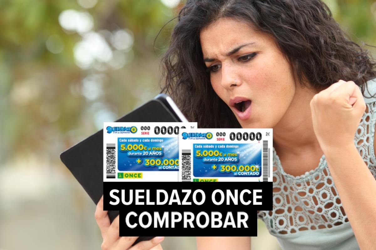 ONCE: Comprobar Sueldazo ONCE y Super Once de hoy sábado 20 de julio.