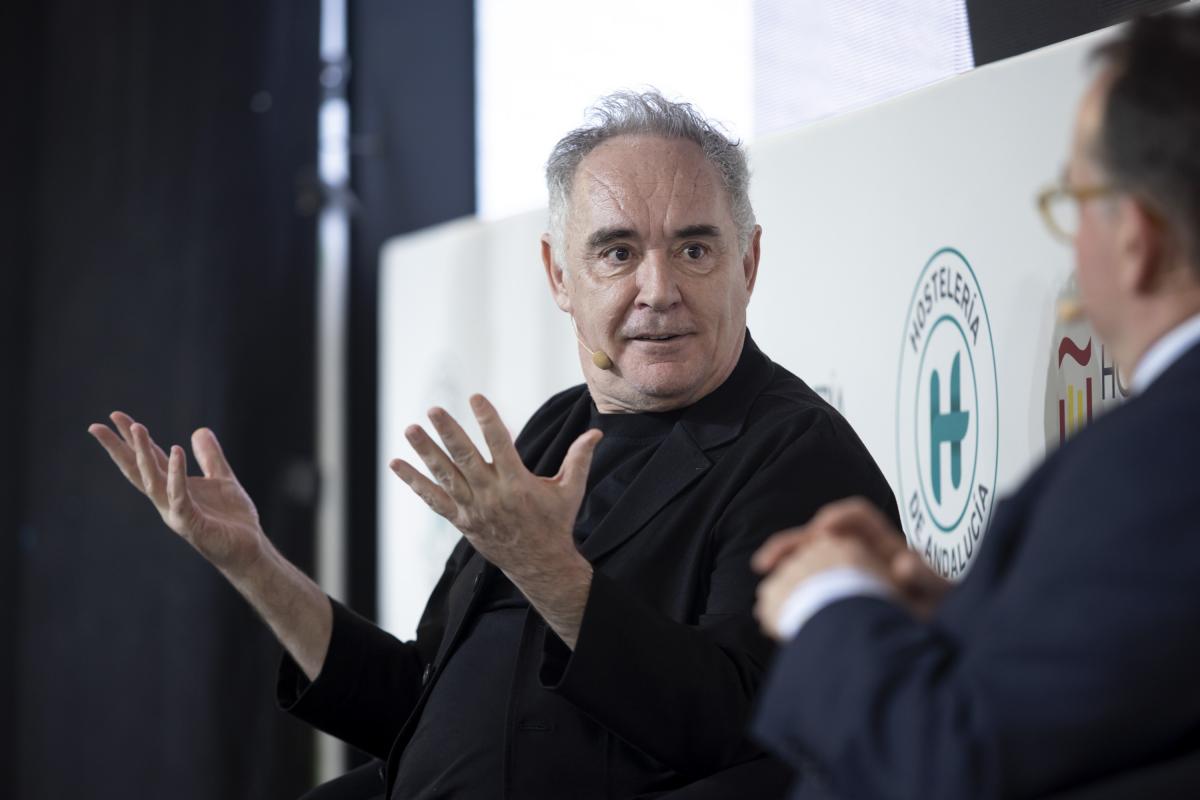 El prestigioso cocinero Ferran Adrià.