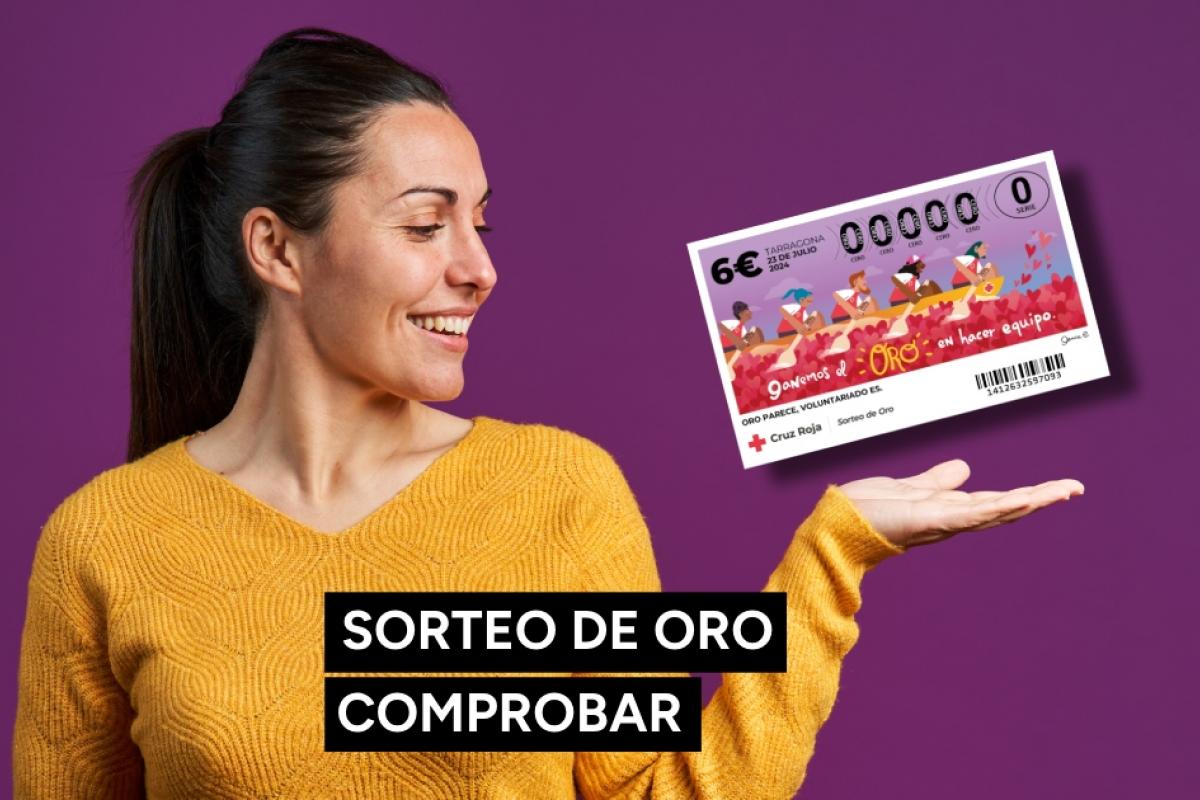 Resultados del Sorteo de Oro de la Cruz Roja 2024.