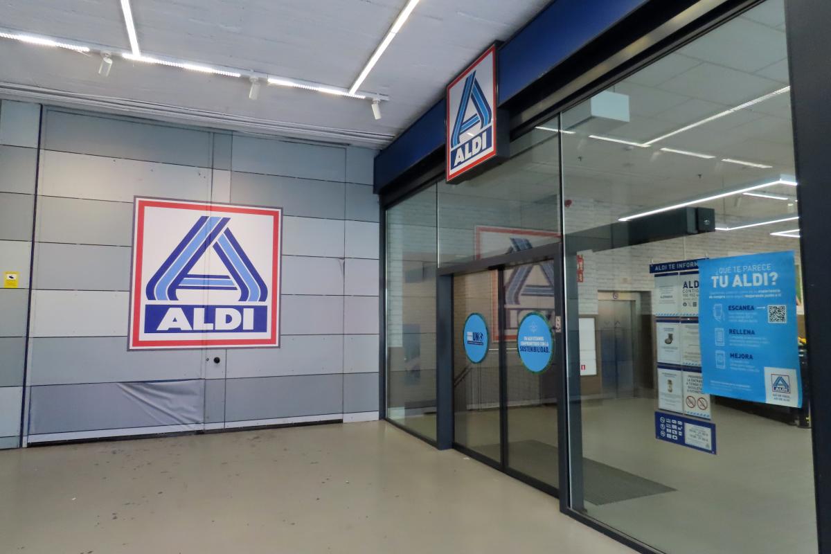 Supermercado Aldi en San Sebastián de los Reyes (Madrid).