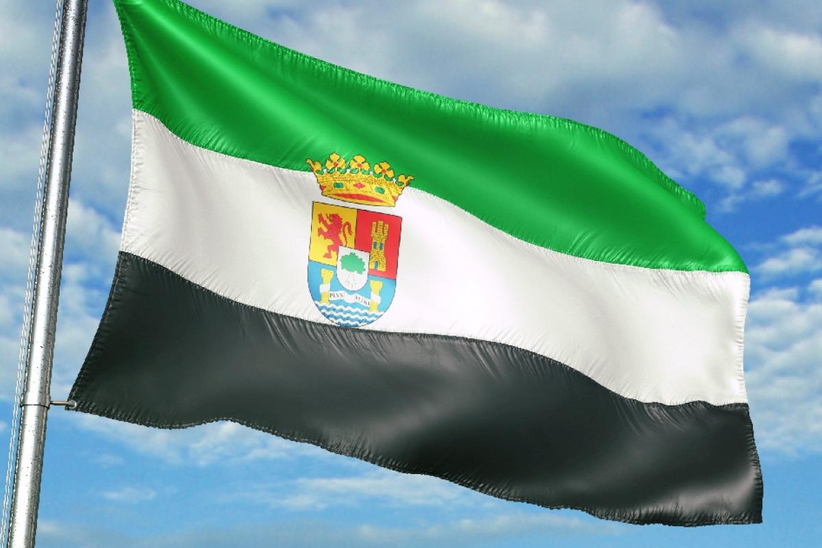 Bandera de Extremadura.