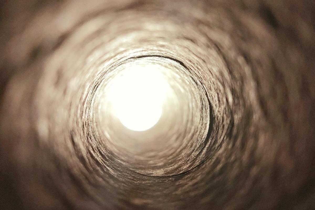 Túnel subterráneo.