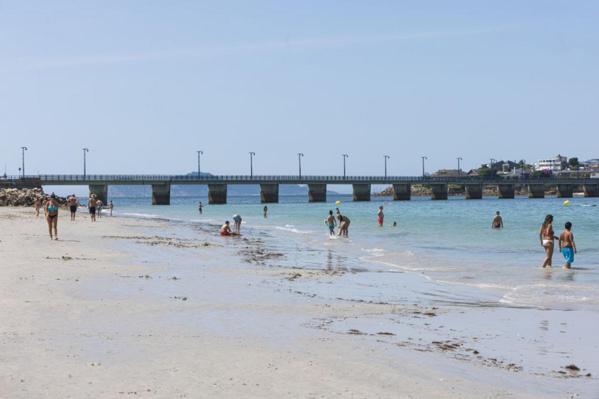 Vista del puente que conecta Vigo con Toralla