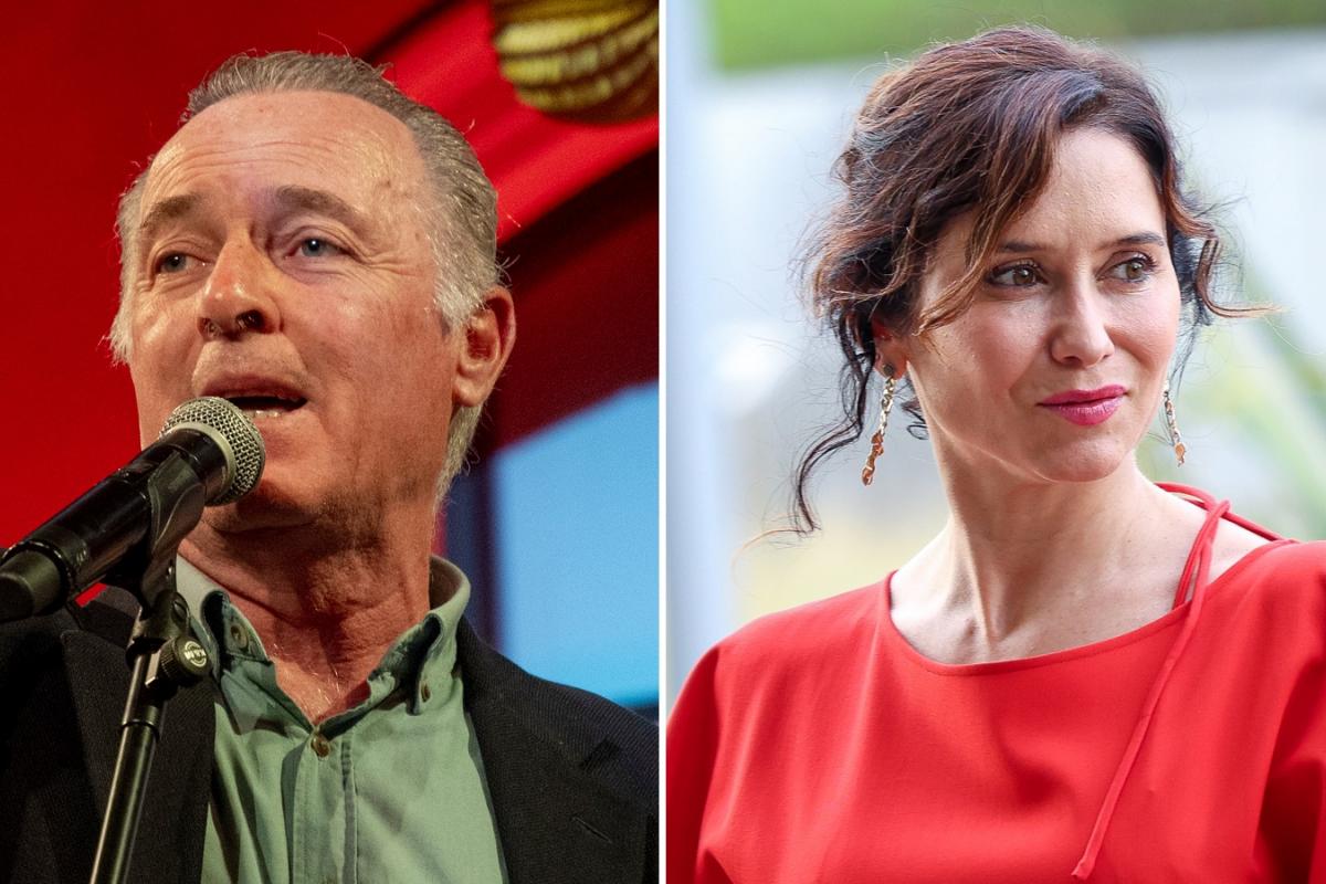 José Manuel Soto e Isabel Díaz Ayuso