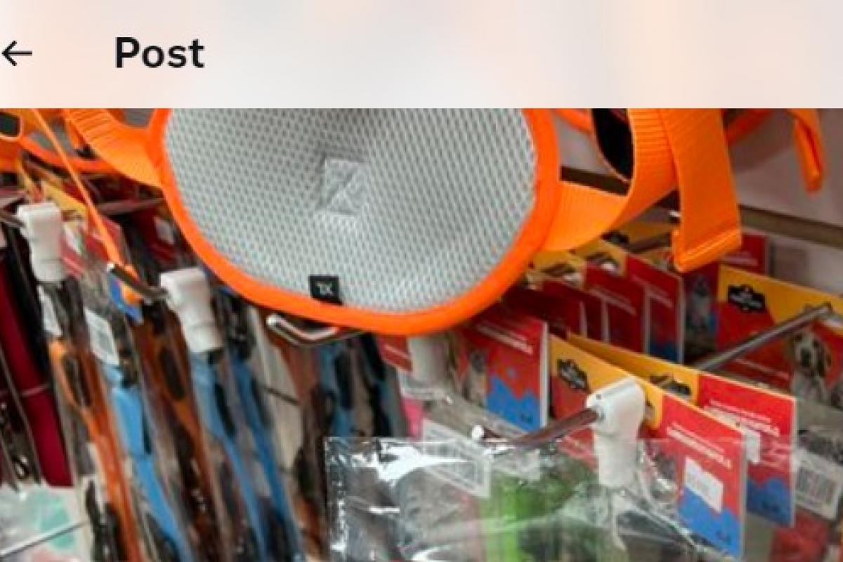 El objeto que se ha encontrado la usuaria @josefinautista en una tienda