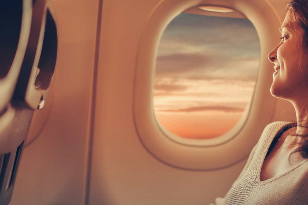 Felicidad en pleno vuelo