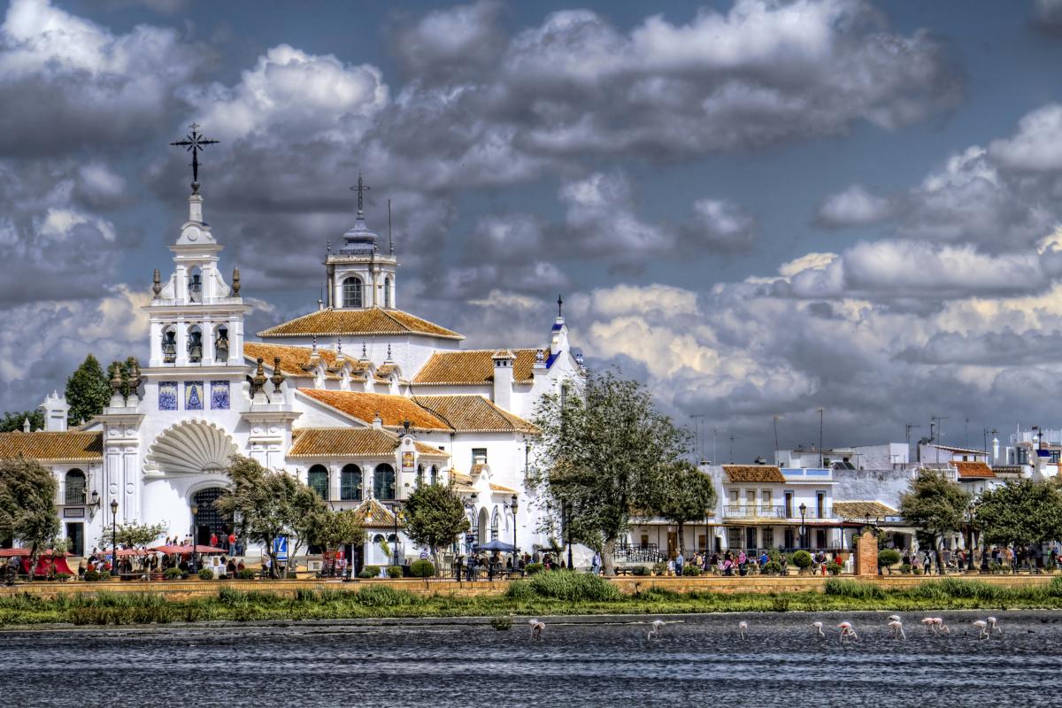 El Rocío, en Almonte, Huelva.