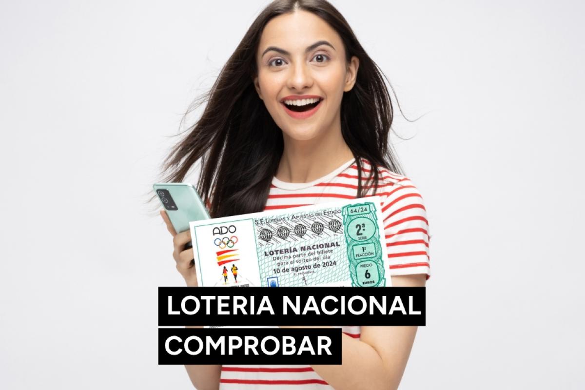 Comprobar Lotería Nacional de hoy 10 de agosto