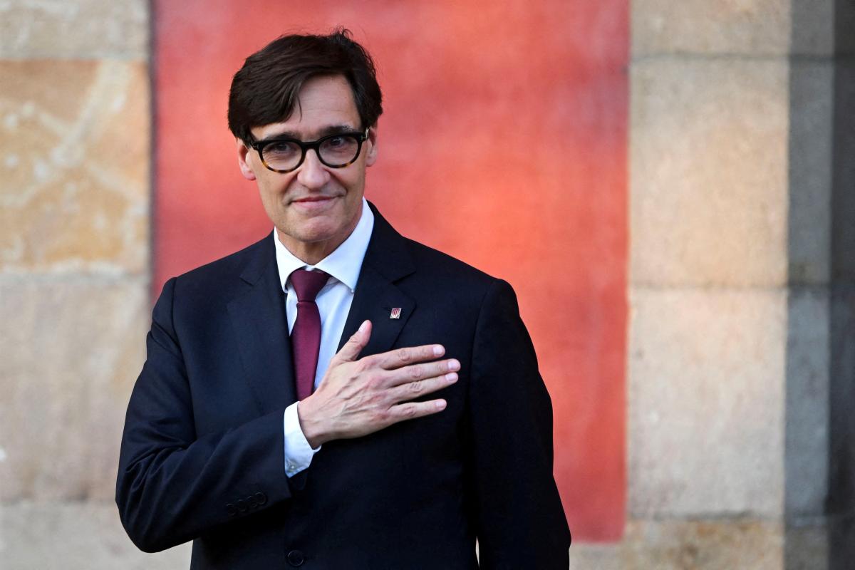 Salvador Illa, nuevo presidente de Cataluña.