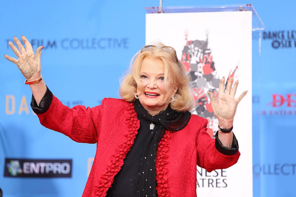 La actriz Gena Rowlands en una imagen de archivo de 2014.