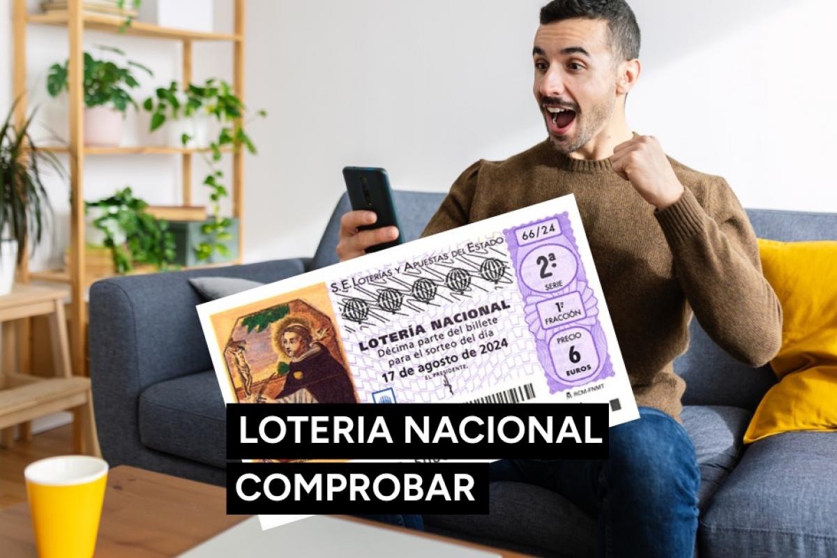 Comprobar resultados del sorteo de la Lotería Nacional de hoy 17 de agosto de 2024