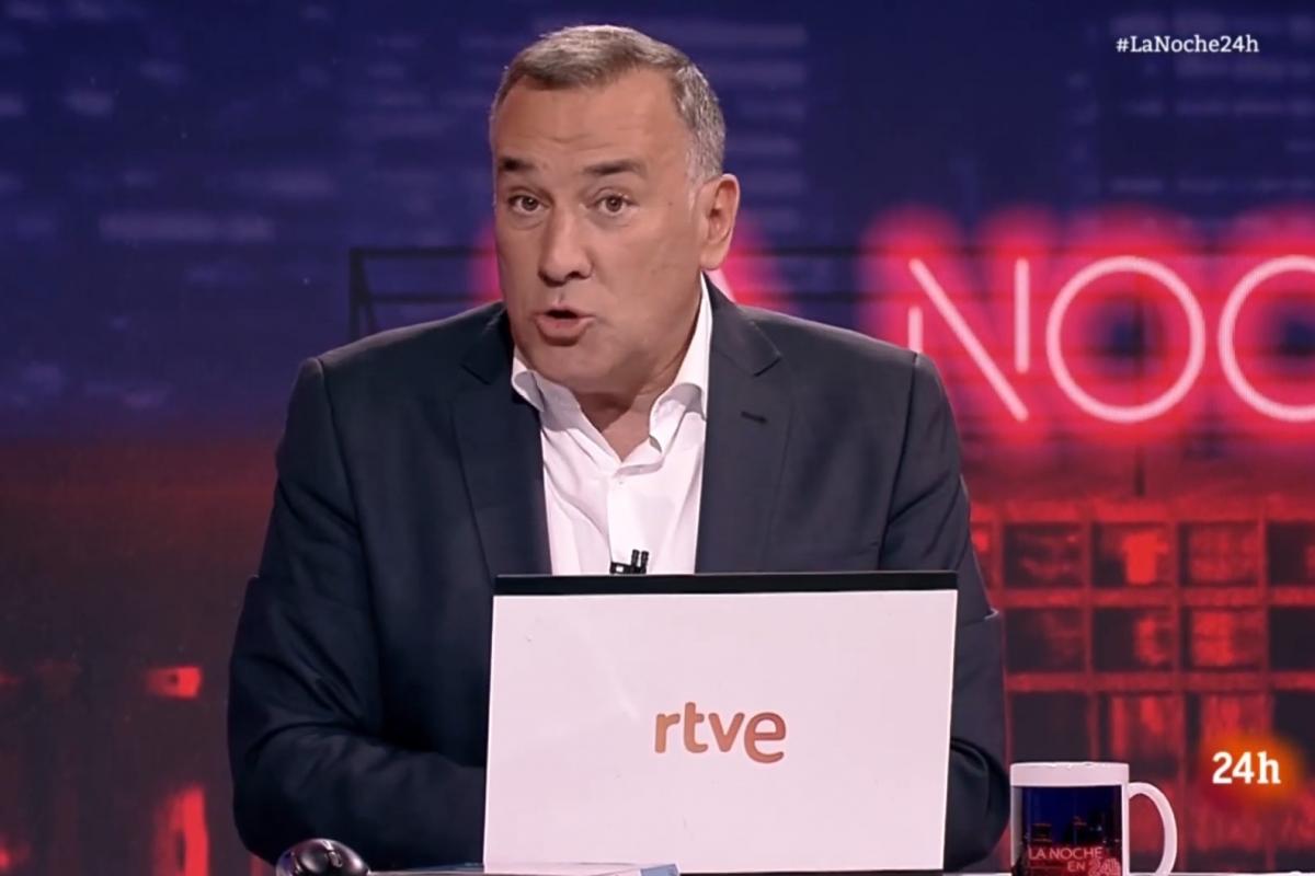 El presentador de TVE Xabier Fortes