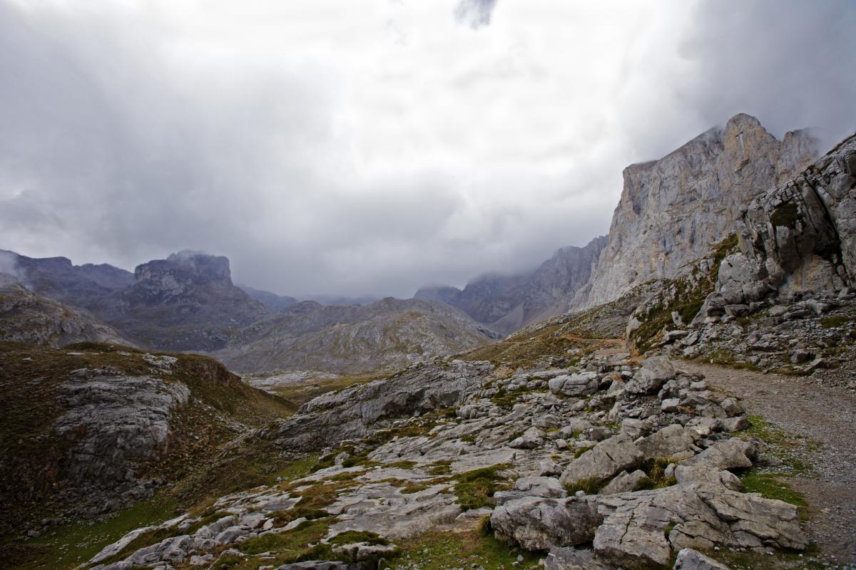 Imagen de archivo de los Picos de Europa, (Cantabria).