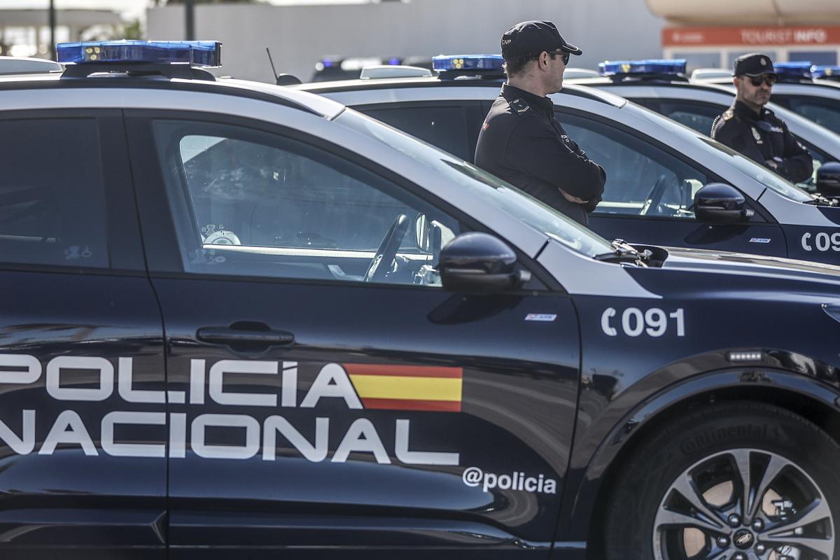 Agentes de la Policía Nacional.