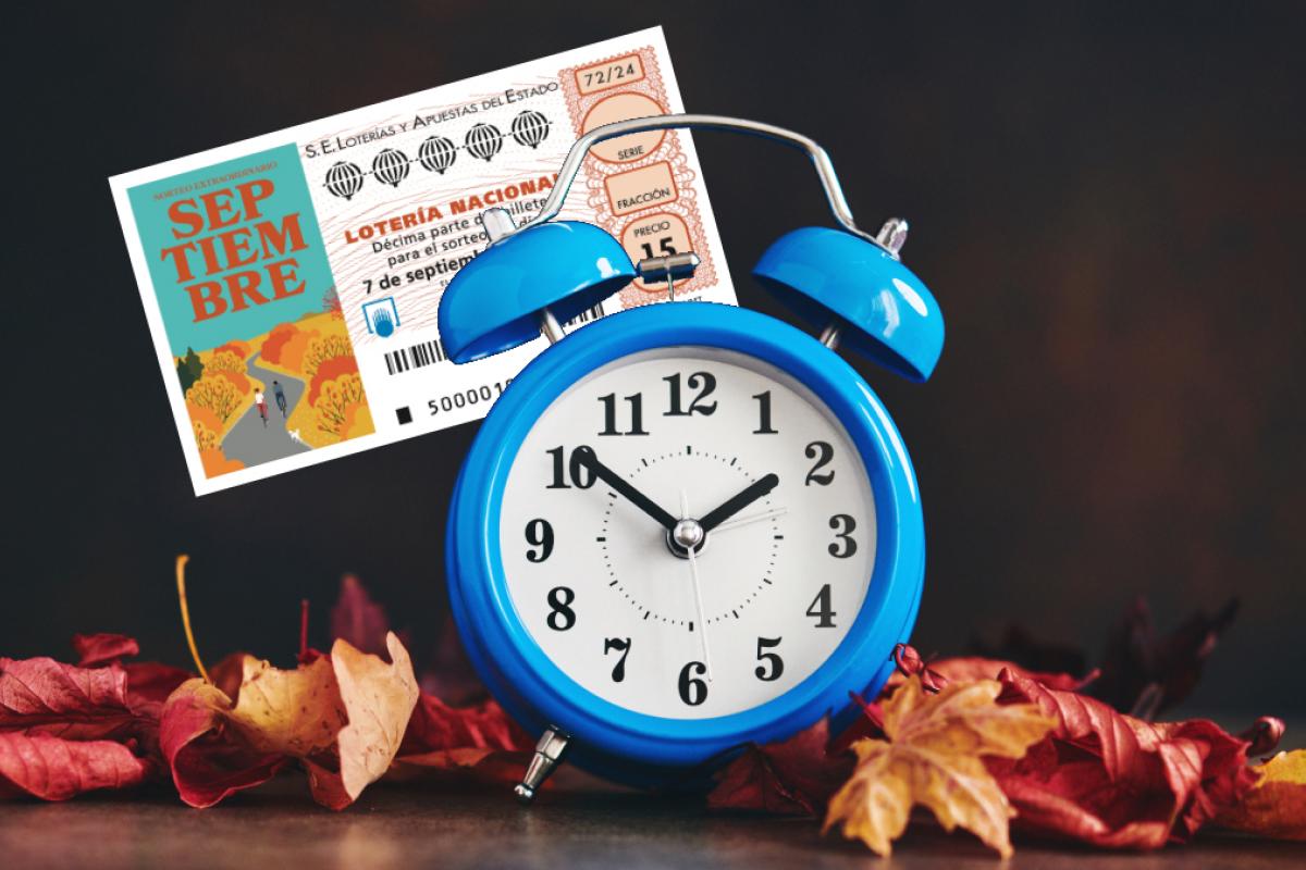 Fecha y hora límite para comprar un décimo del Sorteo Extraordinario de Septiembre de Lotería Nacional 2024.