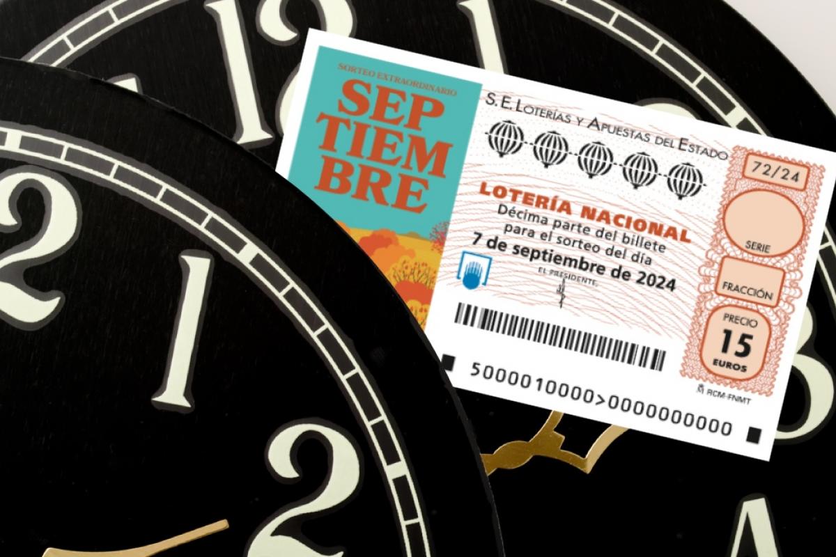 Horario del Sorteo Extraordinario de Septiembre 2024 de Lotería Nacional.