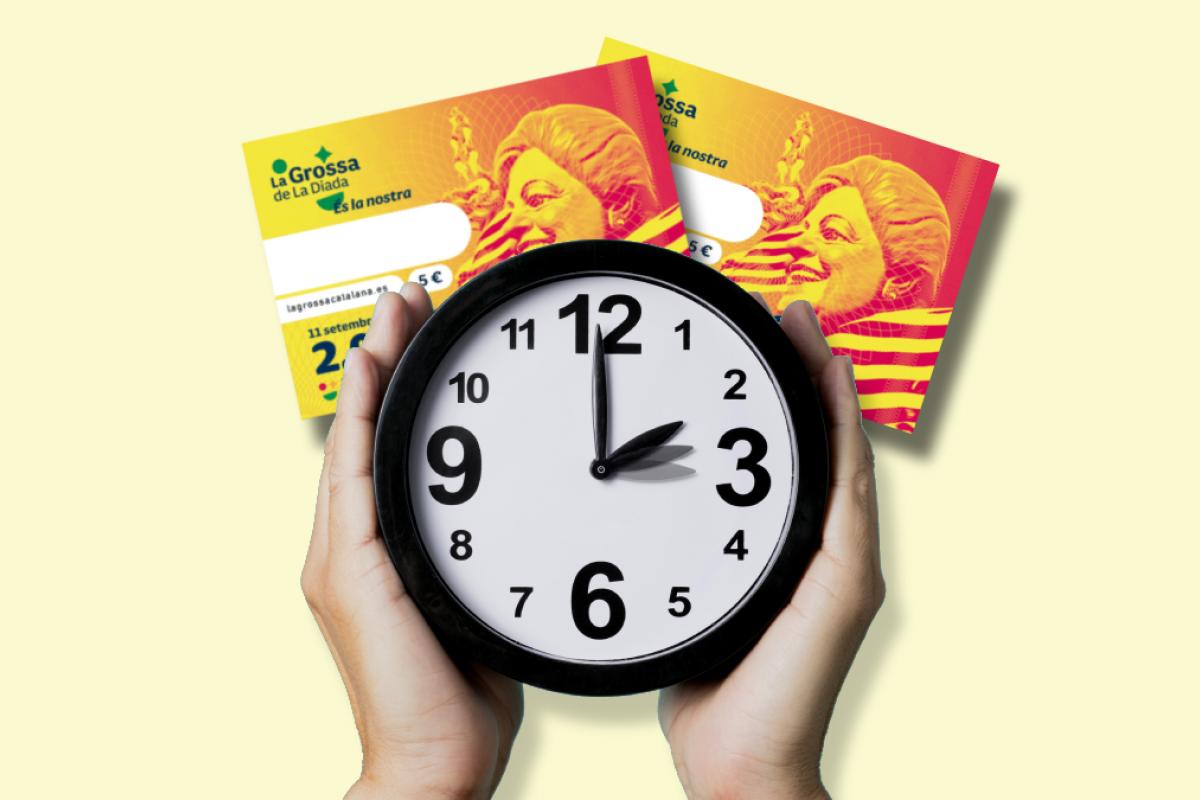 Hora y fecha límite para comprar un billete para el sorteo de la Grossa de la Diada 2024.