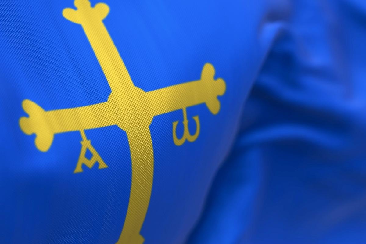 Bandera de Asturias.