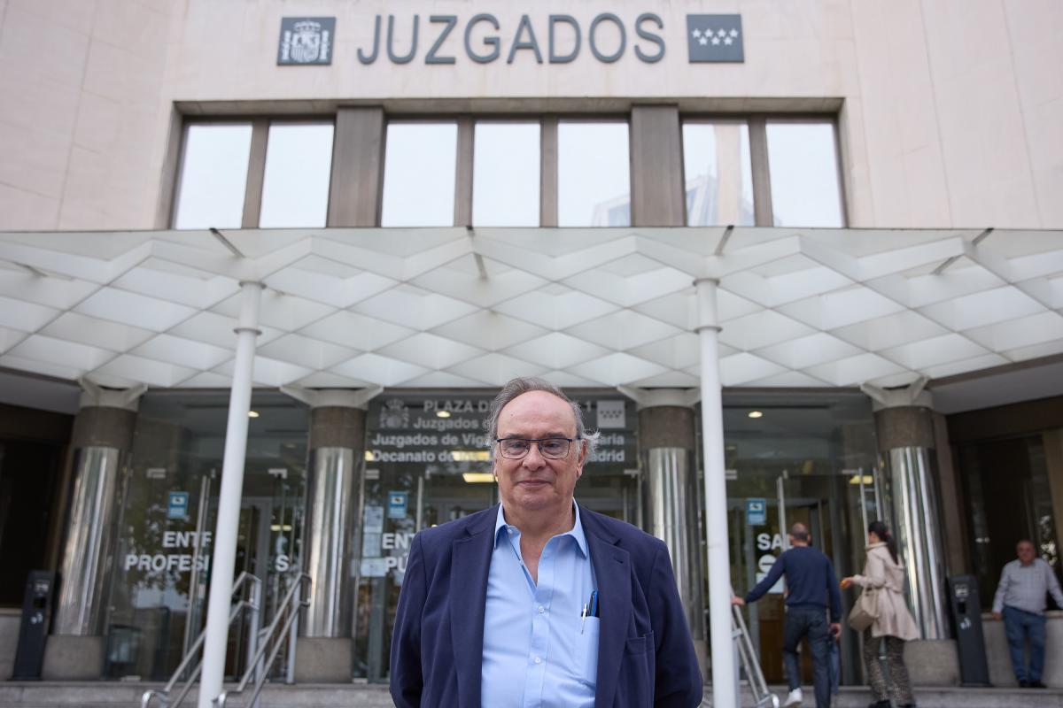 Julio Pacheco, primer denunciante de torturas durante el franquismo, en una imagen de archivo.