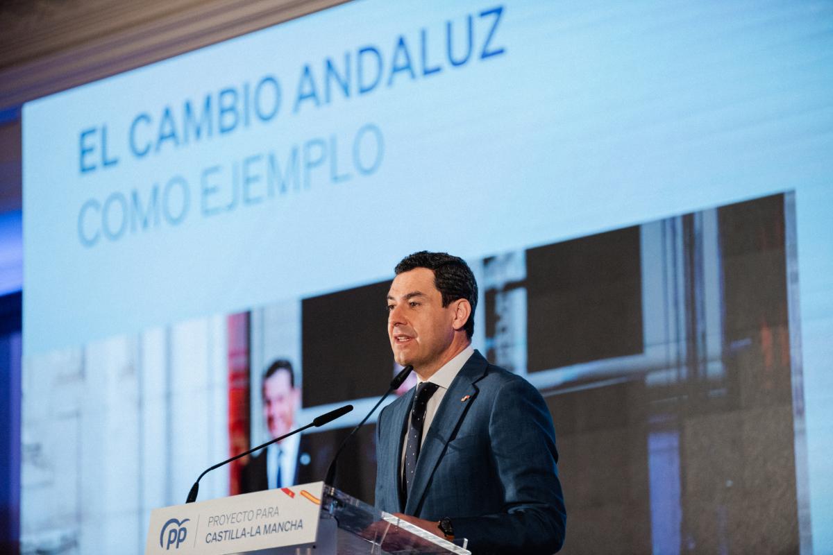 El presidente de la Junta de Andalucía, Juan Manuel Moreno Bonilla, en una imagen de archivo.