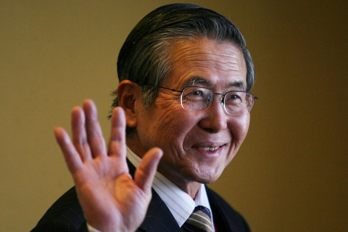 El ex presidente de Perú, Alberto Fujimori.