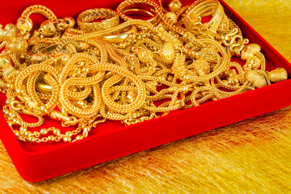 Joyas de oro, en una imagen de archivo