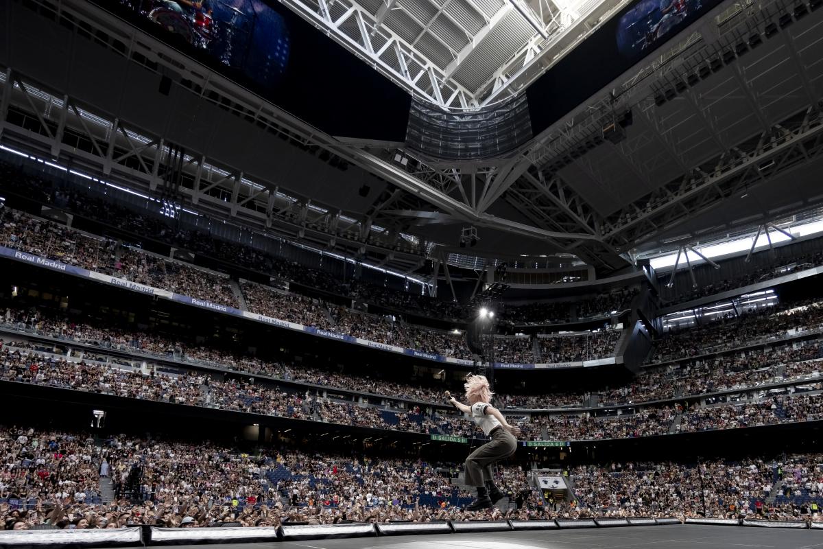 Uno de los conciertos de Taylor Swift en el Bernabéu.