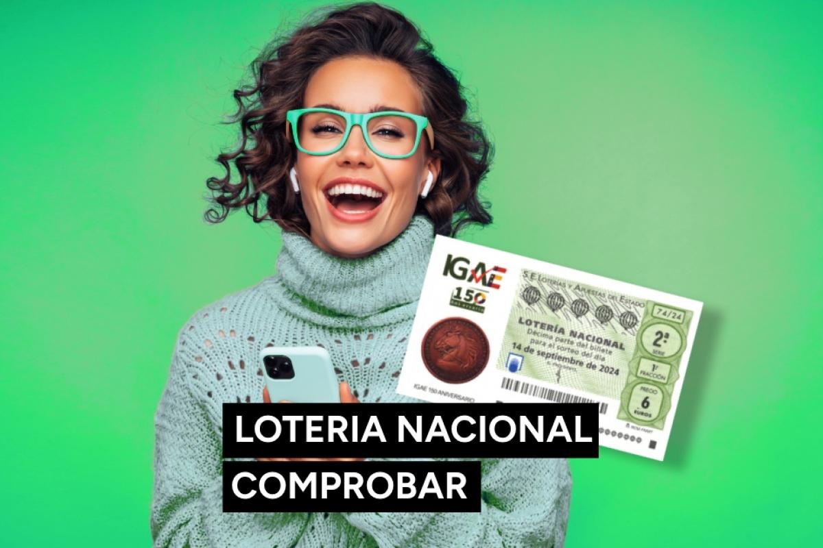Lotería Nacional hoy en directo: resultados del sorteo del sábado 14 de septiembre.
