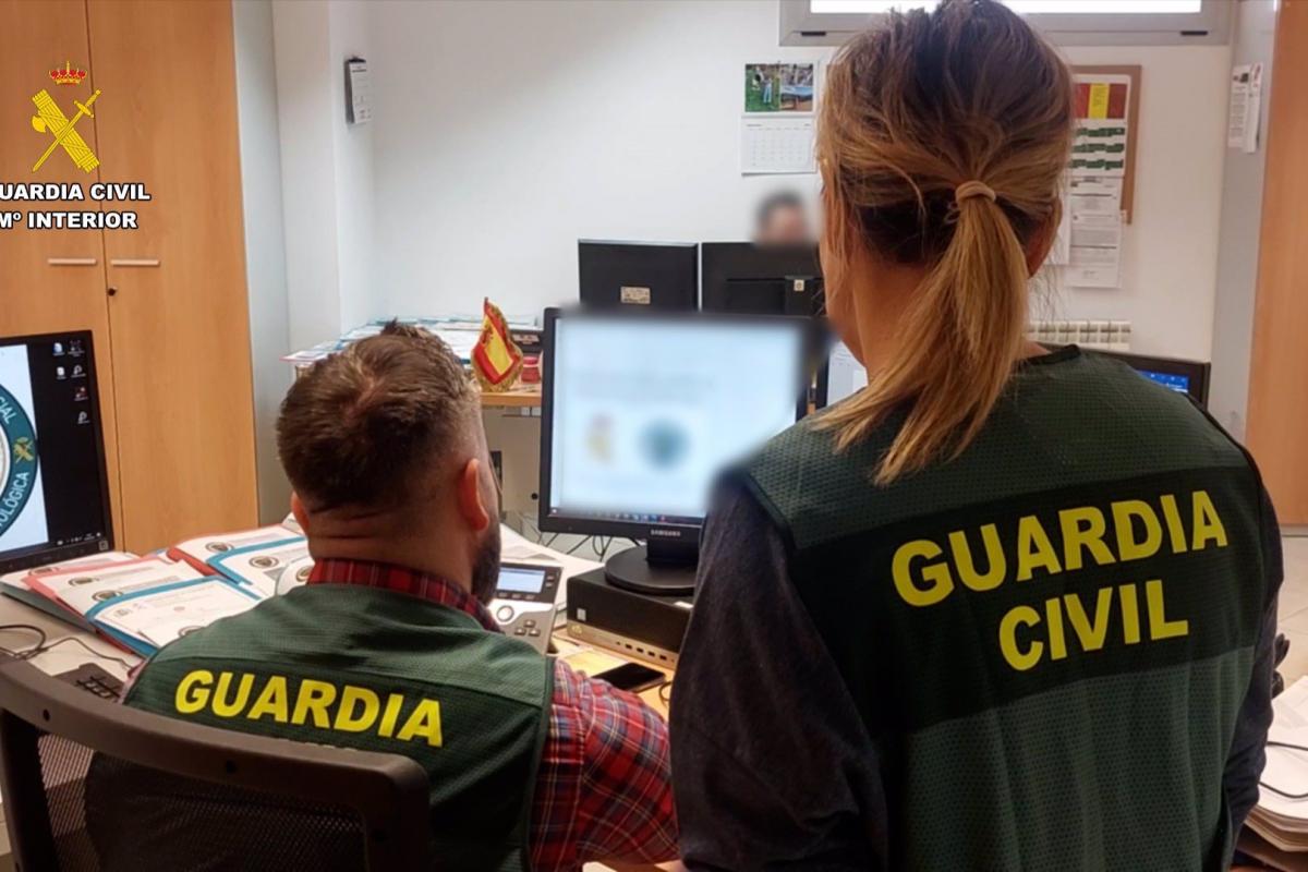 Operación contra el cibercrimen en Burgos.