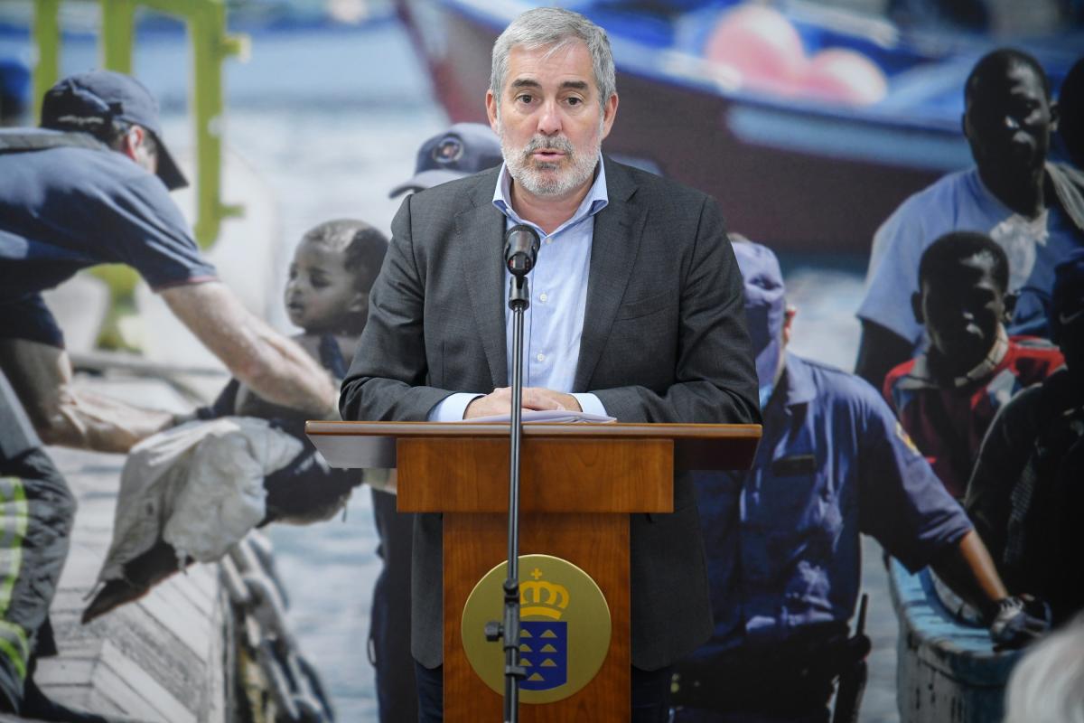 El presidente de Canarias, Fernando Clavijo.