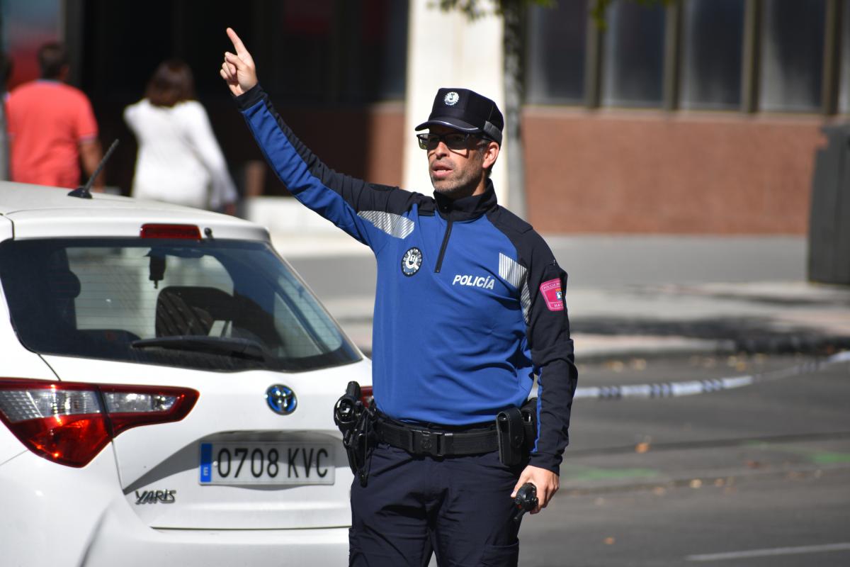 Imagen de archivo de un agente de la Policía Municipal de Madrid.