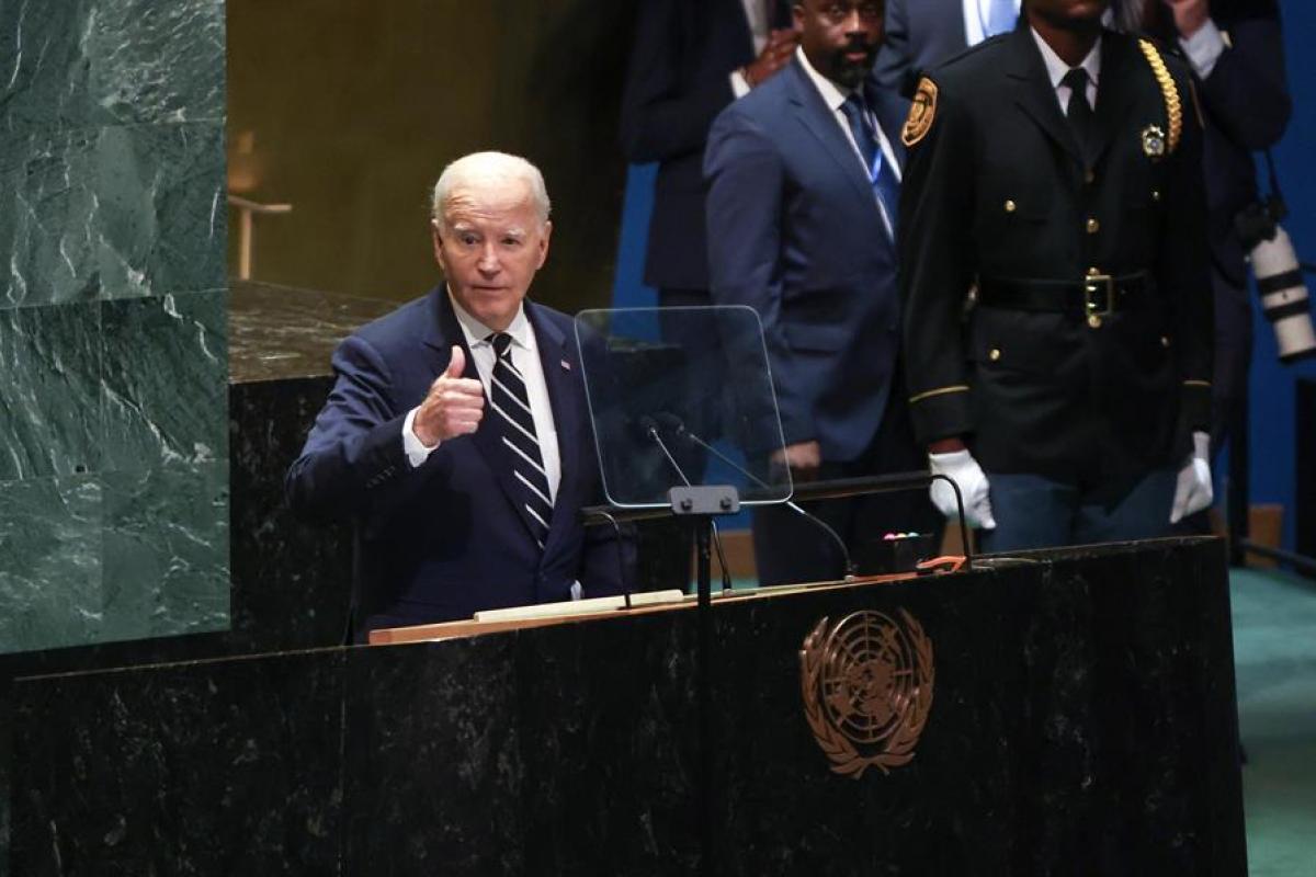 Joe Biden, en la Asamblea General de la ONU