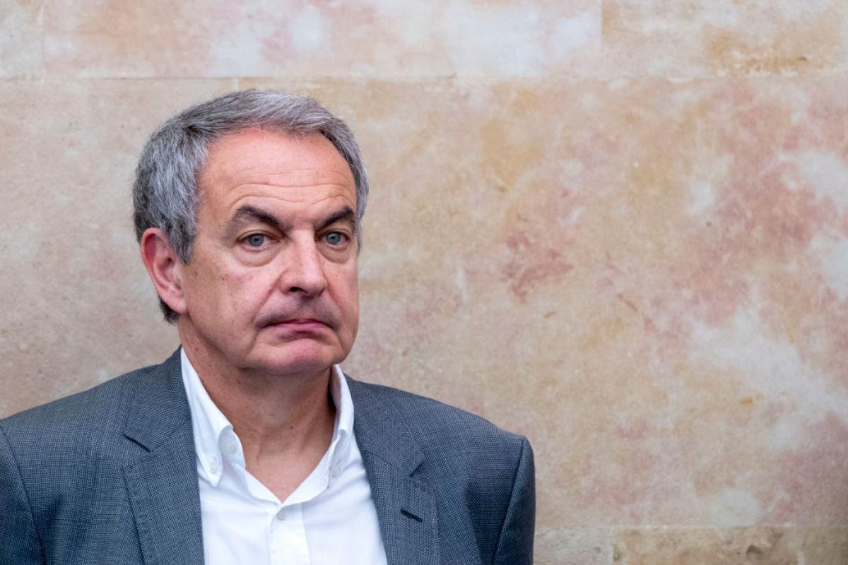 José Luis Rodríguez Zapatero, en un acto reciente