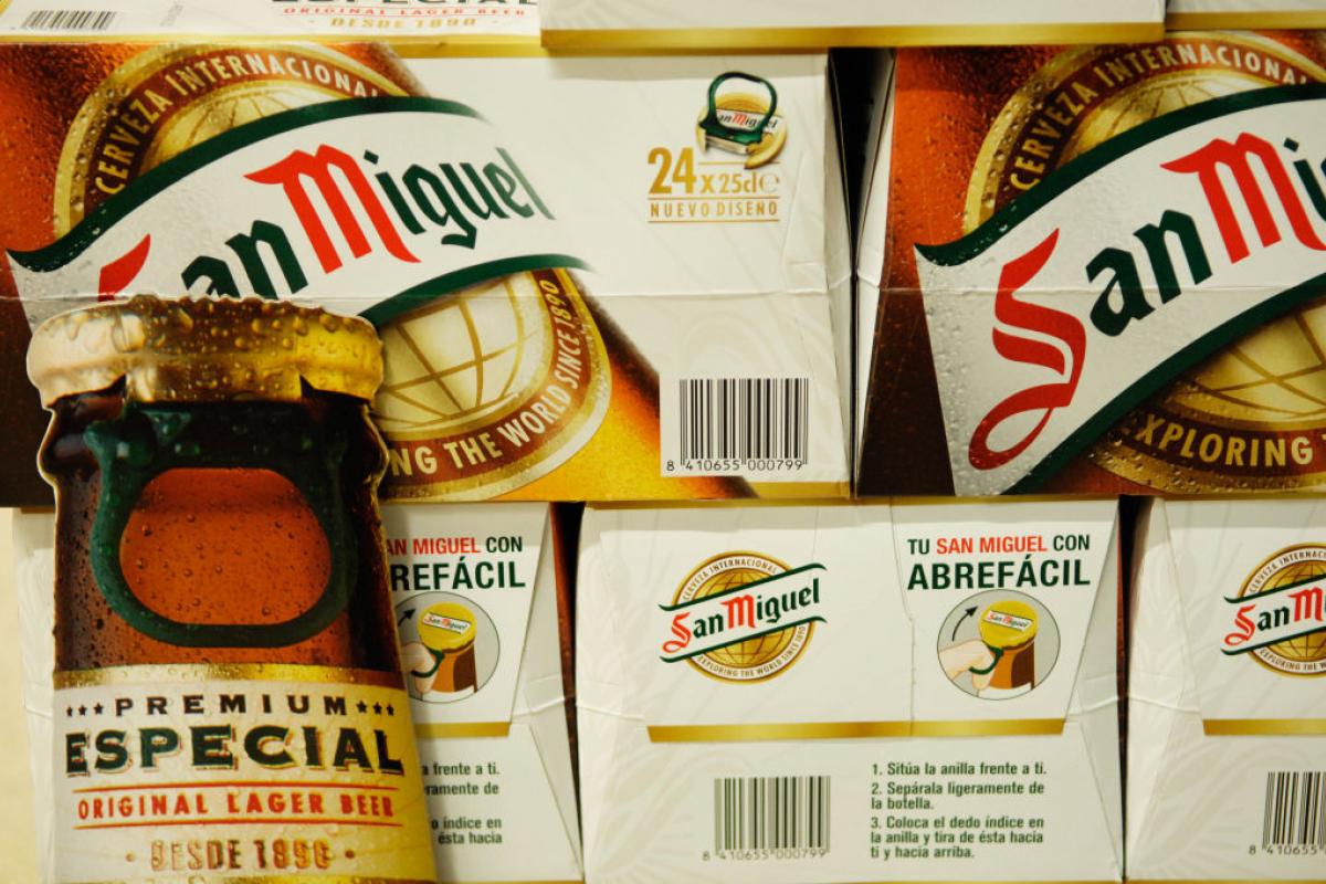Logotipo de la cerveza San Miguel